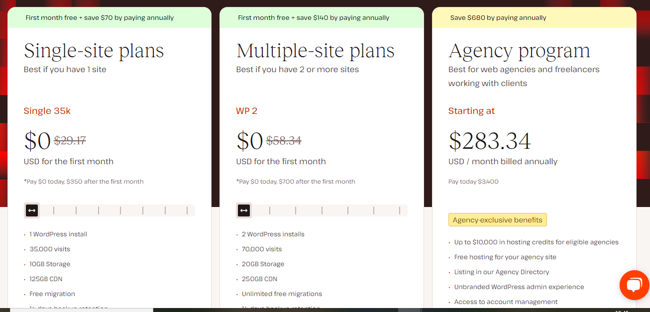 Kinsta vs SiteGround real image